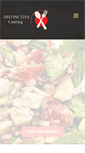 Mobile Screenshot of distinctivecatering.net